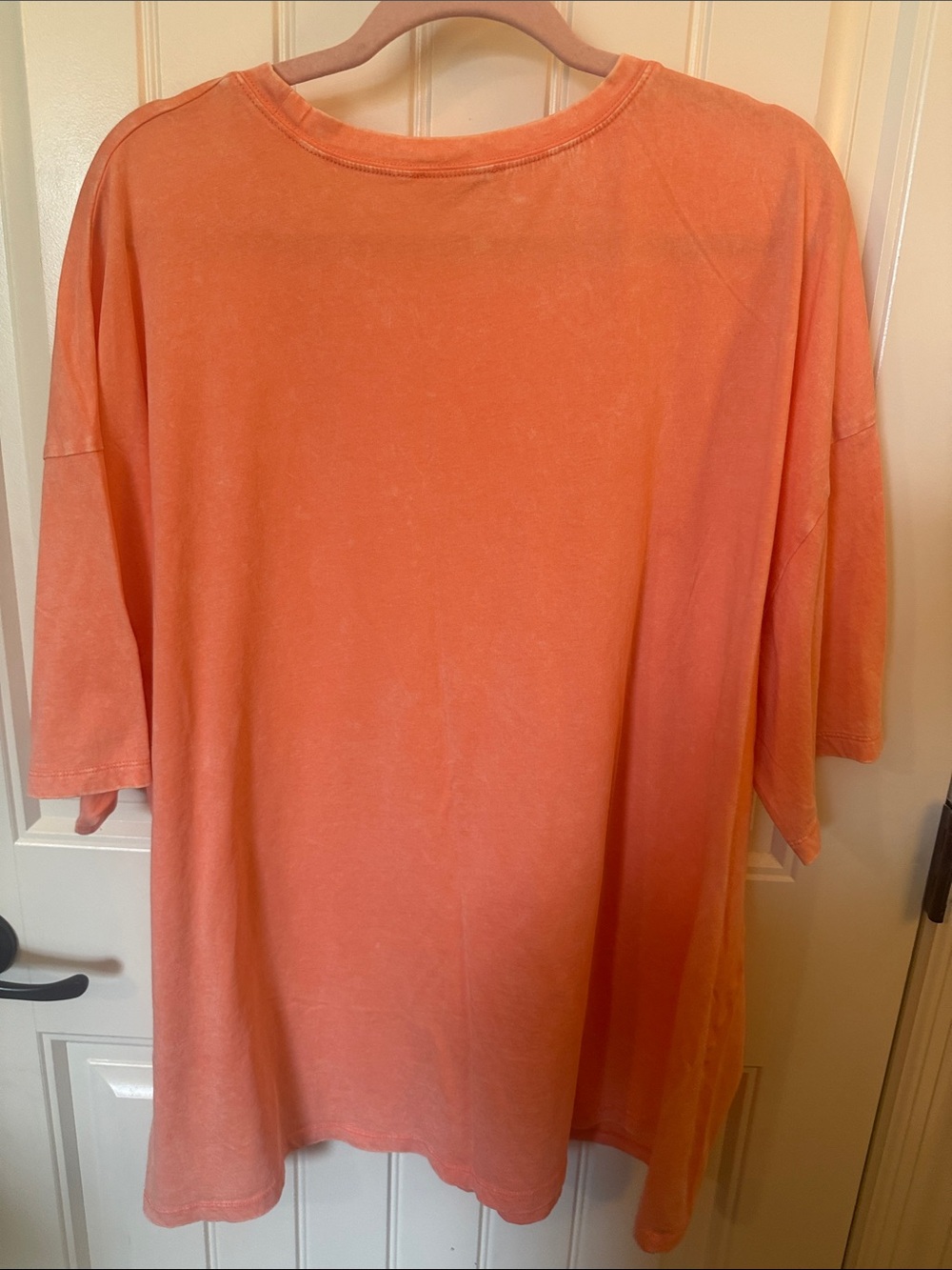 Zenana Outfitters Orange Short-Sleeve Crewneck Tee - Picture 6 of 6